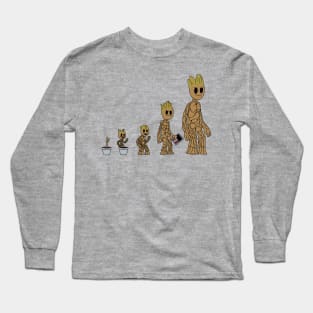 Groot Evolution Long Sleeve T-Shirt